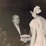 Вручение аттестата 1958 г.